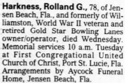 Gold Star Lanes - June 1998 Former Operator Passes Away (newer photo)
